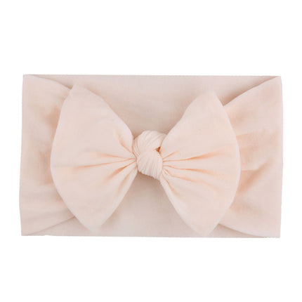 Nylon Flower Bow Baby Hair Headband – 23 Colors | Kids Hair Accessories