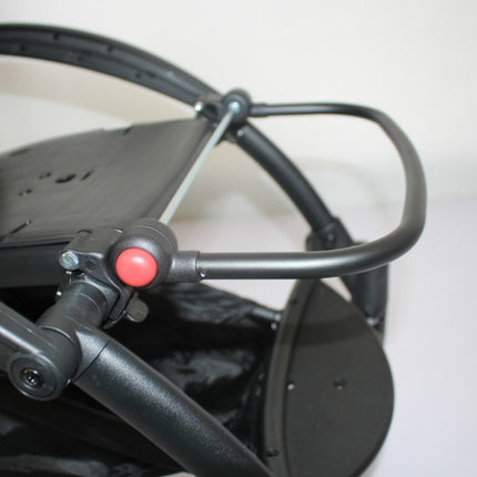 Baby Stroller Footrest Extension Board – Oxford Cloth, 21cm | Black