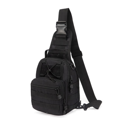 Men's Tactical Chest Bag – Oxford Camo Crossbody Bag for Hiking & Outdoor