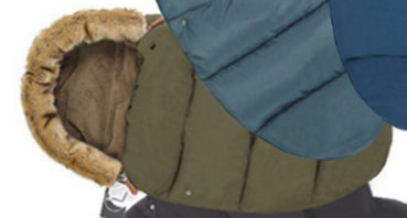 Baby Stroller Sleeping Bag – Warm Nylon Velvet, 90CM | 4 Colors