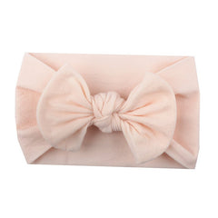 Nylon Flower Bow Baby Hair Headband – 23 Colors | Kids Hair Accessories
