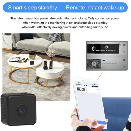 Wireless HD Smart Security Camera – WiFi, Motion Detection & Night Vision