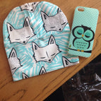 Blue fox / 19cmX20cm