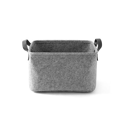 Felt Storage Basket – Large Laundry & Baby Clothes Organizer
