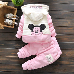 Autumn & Winter Baby Clothes Set – Warm Outfit for Boys & Girls