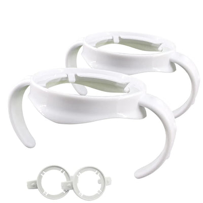Newmemo Baby Bottle Grip Handles – Fits Avent Natural Bottles | 2 Pack