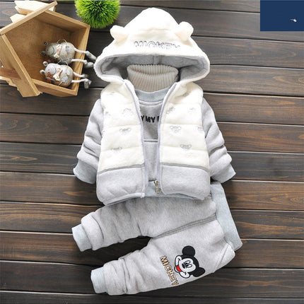 Autumn & Winter Baby Clothes Set – Warm Outfit for Boys & Girls