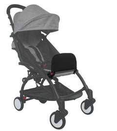 Baby Stroller Footrest Extension Board – Oxford Cloth, 21cm | Black