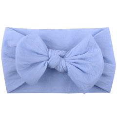 Nylon Flower Bow Baby Hair Headband – 23 Colors | Kids Hair Accessories
