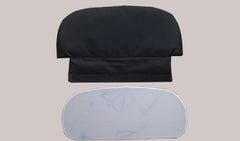 Baby Stroller Footrest Extension Board – Oxford Cloth, 21cm | Black