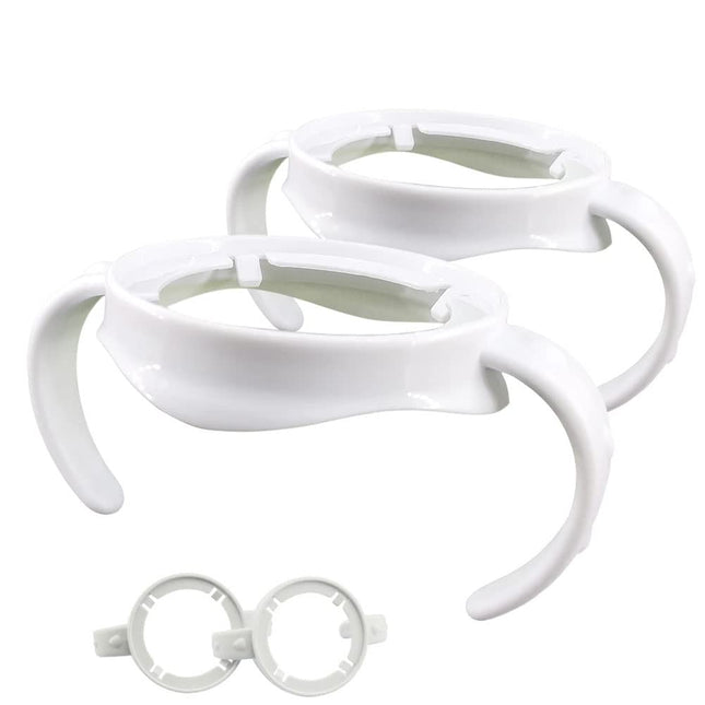 Newmemo Baby Bottle Grip Handles – Fits Avent Natural Bottles | 2 Pack