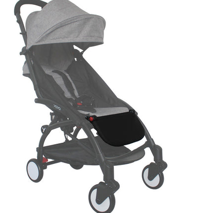 Baby Stroller Footrest Extension Board – Oxford Cloth, 21cm | Black