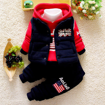 Autumn & Winter Baby Clothes Set – Warm Outfit for Boys & Girls