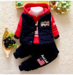 Autumn & Winter Baby Clothes Set – Warm Outfit for Boys & Girls