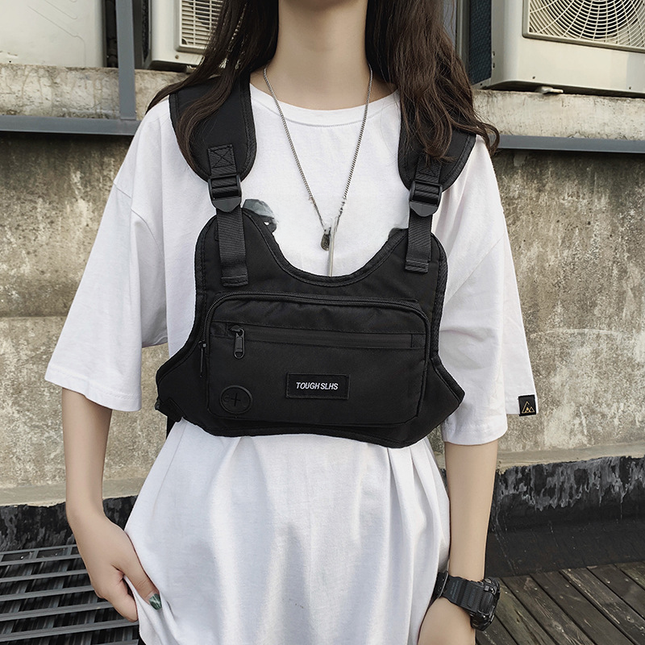 Men's Tactical Chest Bag – Stylish Multi-Function Vest Bag