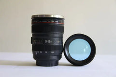 Camera Lens Self-Stirring Coffee Cup – Stainless Steel Auto Mug