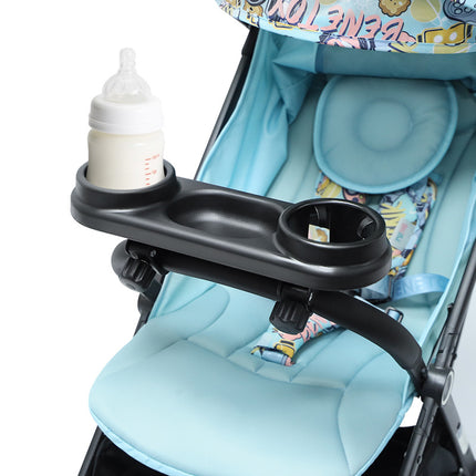 Baby Stroller Meal Tray with Handrail – Feeding & Activity Table