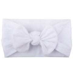 Nylon Flower Bow Baby Hair Headband – 23 Colors | Kids Hair Accessories