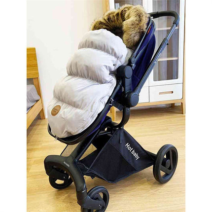 Baby Stroller Sleeping Bag – Warm Nylon Velvet, 90CM | 4 Colors