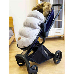 Baby Stroller Sleeping Bag – Warm Nylon Velvet, 90CM | 4 Colors