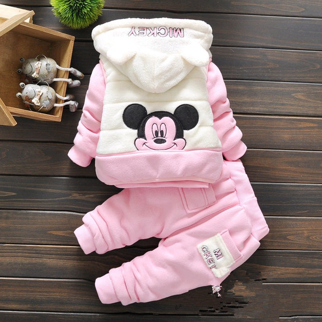 Autumn & Winter Baby Clothes Set – Warm Outfit for Boys & Girls