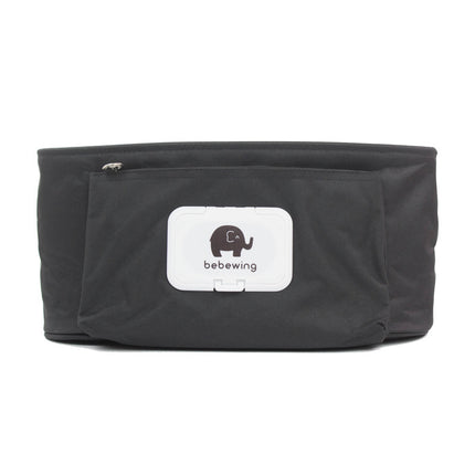 Large Capacity Baby Stroller Storage Bag – Waterproof Nylon with 5 Pockets