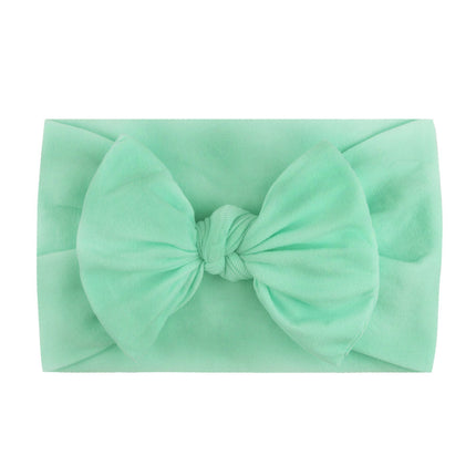 Nylon Flower Bow Baby Hair Headband – 23 Colors | Kids Hair Accessories