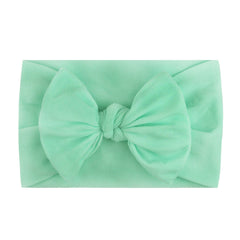 Nylon Flower Bow Baby Hair Headband – 23 Colors | Kids Hair Accessories