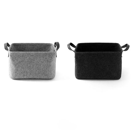 Felt Storage Basket – Large Laundry & Baby Clothes Organizer