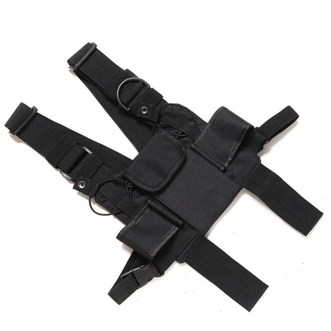 Outdoor Tactical Chest Bag – Nylon Crossbody Bag for Hiking & Travel