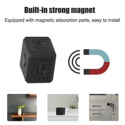 Wireless HD Smart Security Camera – WiFi, Motion Detection & Night Vision