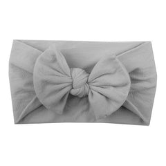 Nylon Flower Bow Baby Hair Headband – 23 Colors | Kids Hair Accessories
