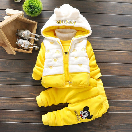 Autumn & Winter Baby Clothes Set – Warm Outfit for Boys & Girls