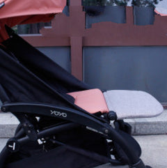 Baby Stroller Footrest Extension Board – Oxford Cloth, 21cm | Black