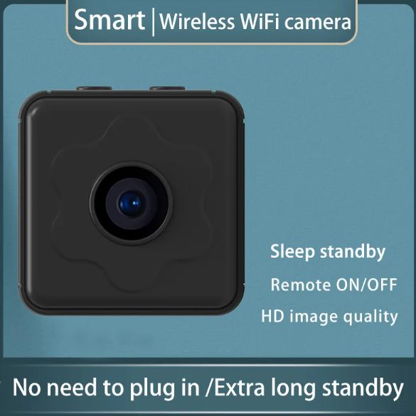 Wireless HD Smart Security Camera – WiFi, Motion Detection & Night Vision