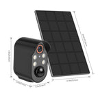 Black Including Solar Panels / Wifi / 2 Million