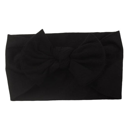 Nylon Flower Bow Baby Hair Headband – 23 Colors | Kids Hair Accessories