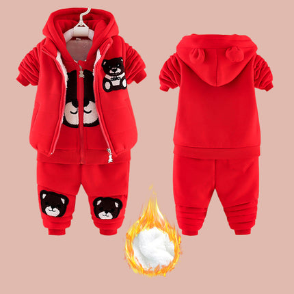 Autumn & Winter Baby Clothes Set – Warm Outfit for Boys & Girls