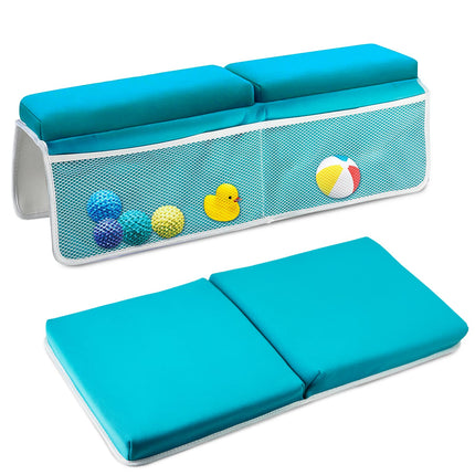 Baby Bath Kneeler & Elbow Rest Pad Set – Memory Foam Comfort