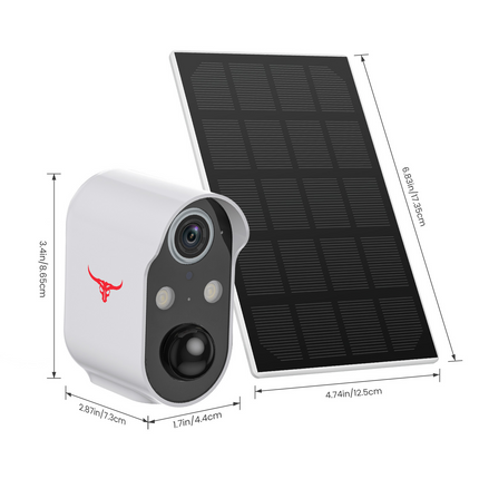 Wireless Security Camera with Night Vision & Motion Detection