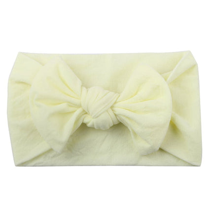 Nylon Flower Bow Baby Hair Headband – 23 Colors | Kids Hair Accessories